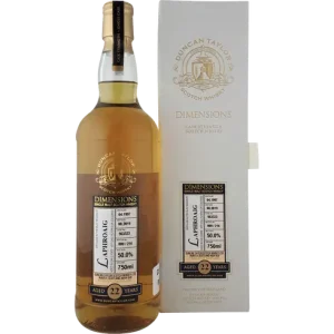 Dimensions Laphroaig 22 Year 750ml