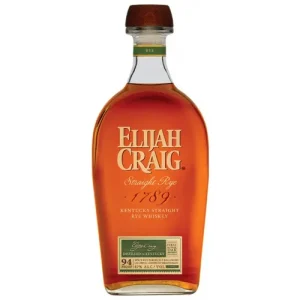 Elijah Craig Kentucky Straight Rye Whiskey 1st Grade