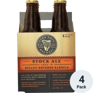 Guinness Bulleit BBA Stock Ale 4pk-11oz btls