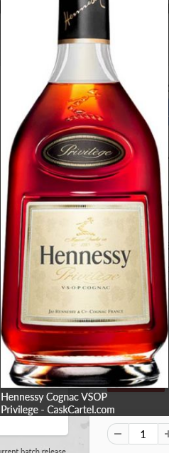 Hennessy Cognac VSOP Privilege