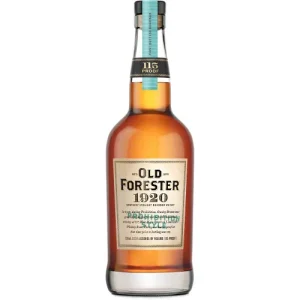 Old Forester 1920 Prohibition Style Bourbon Best Whiskey