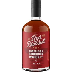 Red Blooded 4 Yr American Bourbon Whiskey 1.75l