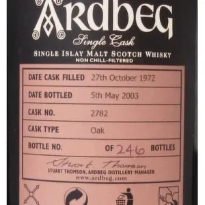 Buy Ardbeg 1972 VELIER Online